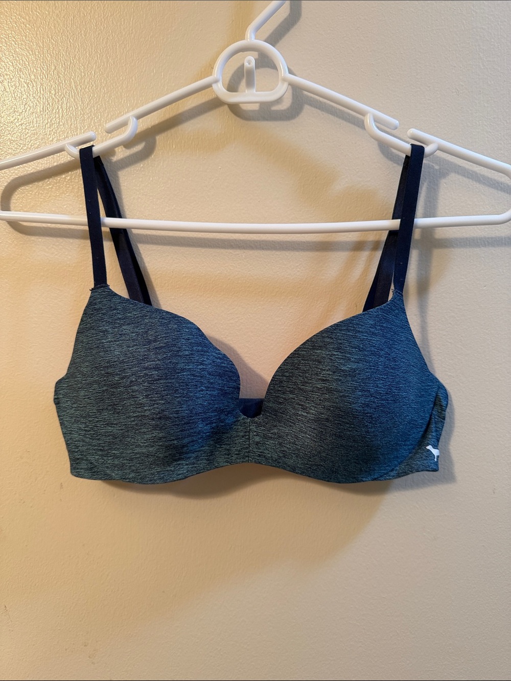 Victoria’s Secret Pink Seamless Heathered Navy Bra - Women Intimates